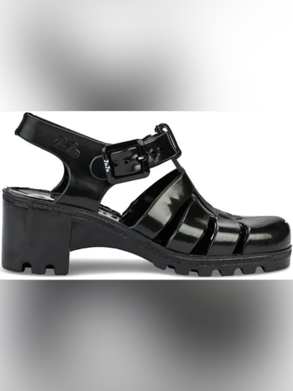 JUJU Babe Heeled Jelly Sandal
